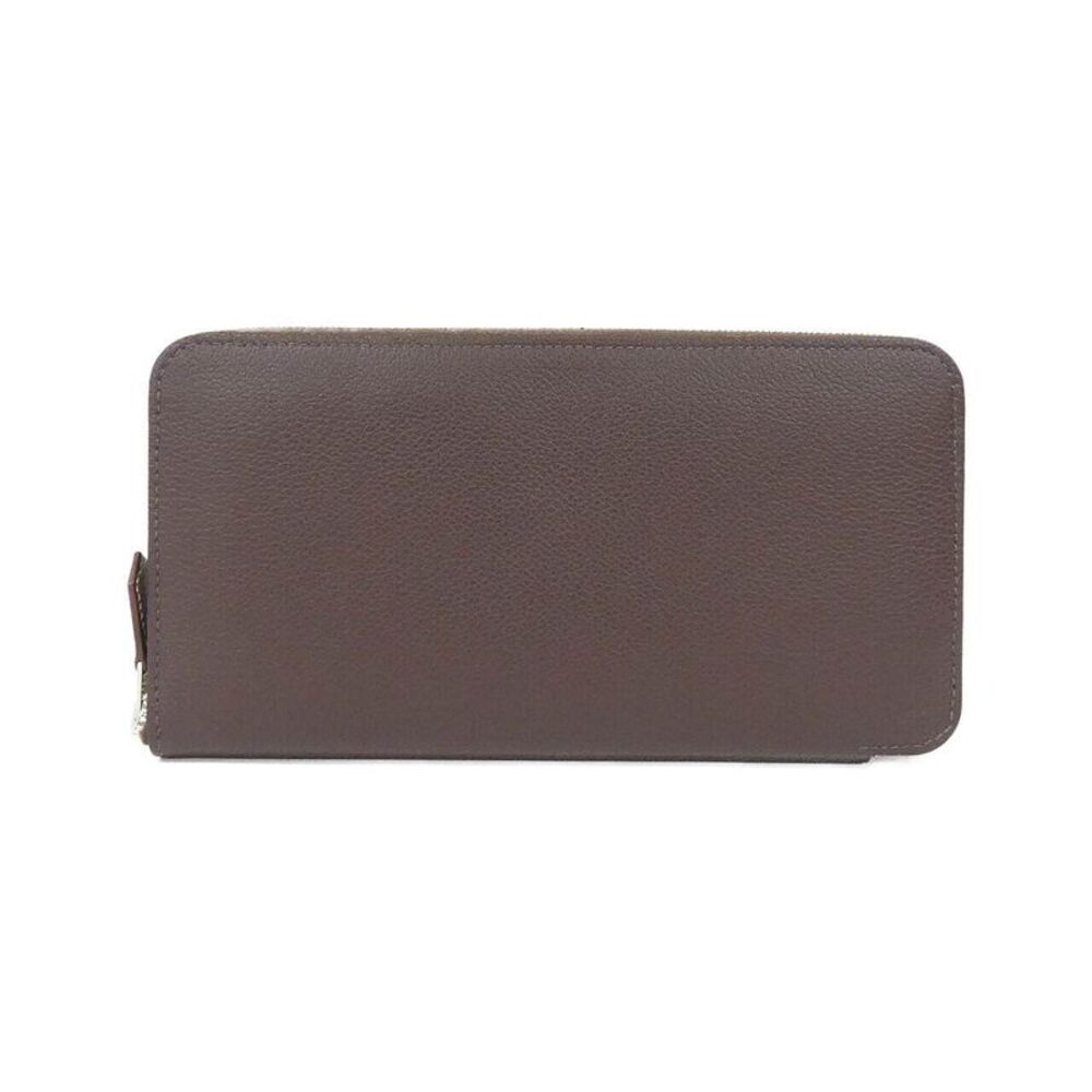 Hermes COLLIER DE CHIENS Silk In Classic Evercolor Long Wallet